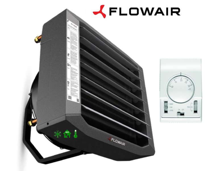FLOWAIR LEO XL3 121kW water heater + TS controller