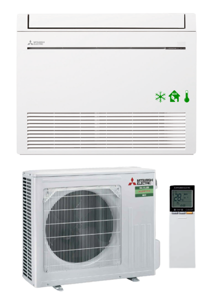 Floor-standing Mitsubishi MFZ-KT 6,1kW air conditioner