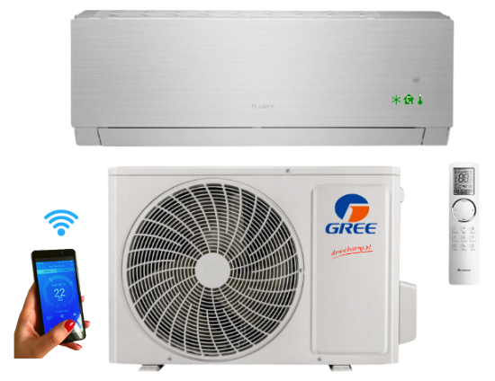 Gree Clivia white 2.7kW wall air conditioner