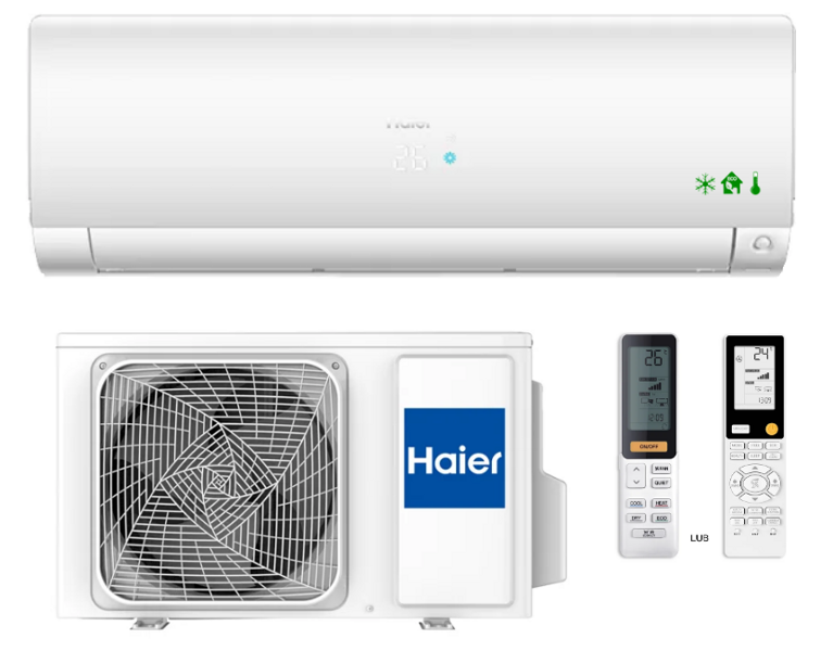 HAIER FLEXIS PLUS (WHITE SHINE) 2,6 kW wall air conditioner