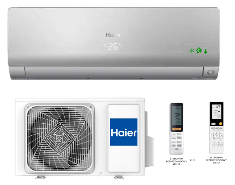 HAIER NORDIC FLEXIS Plus (Silver Shine) 3,5 kW wall air conditioner