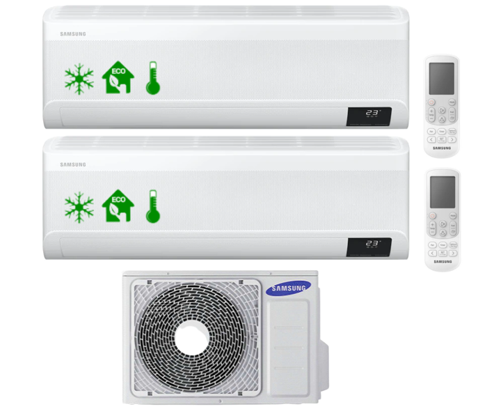 Multi-systems SAMSUNG Wind-Free Comfort 2,0kW + 3,5kW