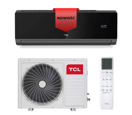 TCL Elite XA82I Black 5.1kW wall air conditioner