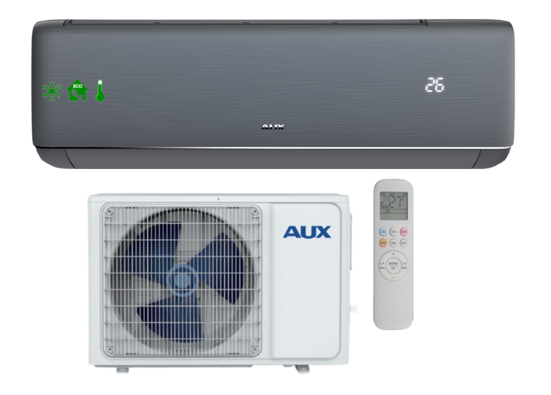 Wall air conditioner AUX Q-SMART PREMIUM GRAY AUX-12QB 3.5kW