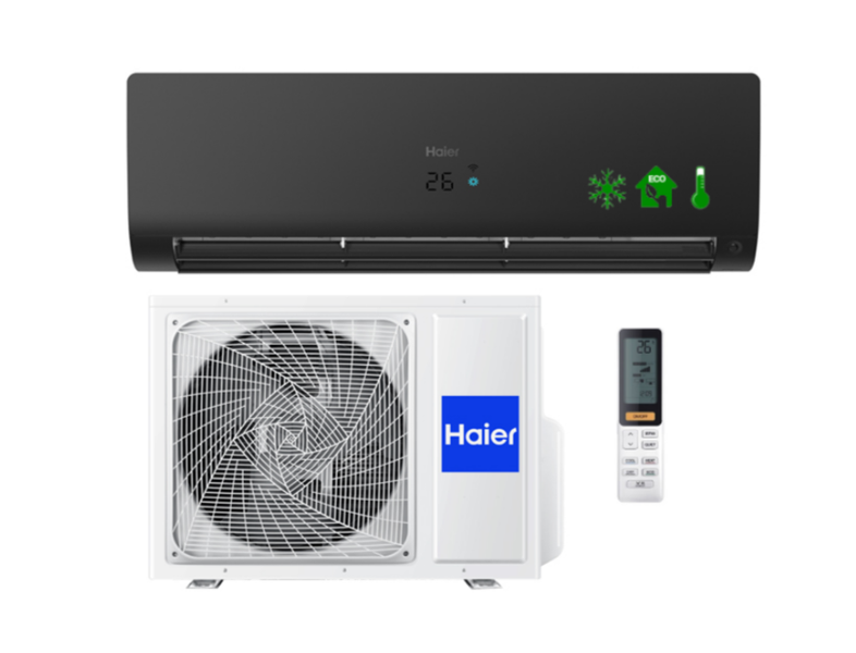 Wall air conditioner Haier FLEXIS Plus Black Matt 2.6 kW