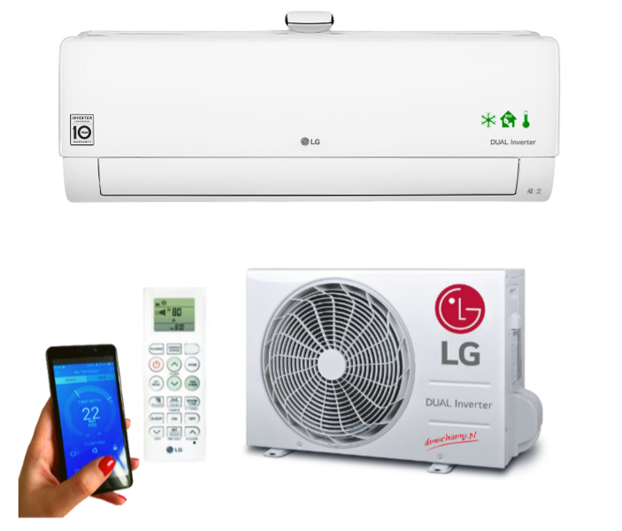 Wall air conditioner + purifier 2w1 LG DualCool 3,5kW AP12RT