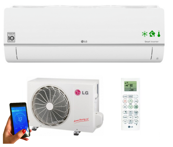 Wall air conditioning LG STANDARD PLUS 5,0kW PC18SQ + WiFi