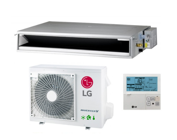 Duct Klimaanlage LG Compact Inverter niedriger statischer Druck 6,8 kW