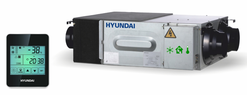 Gegenstromwärmetauscher HYUNDAI HRS-PRO 650