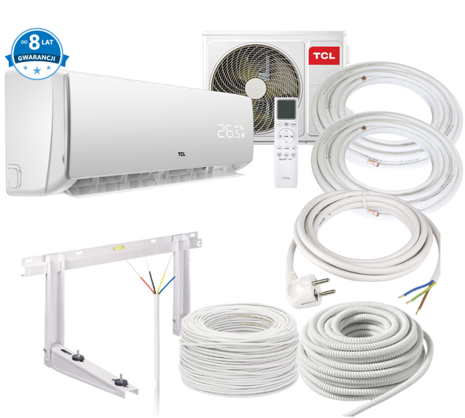 TCL Elite XA71I 3.5kW Wand-Klimagerät + 5in1 Kit!