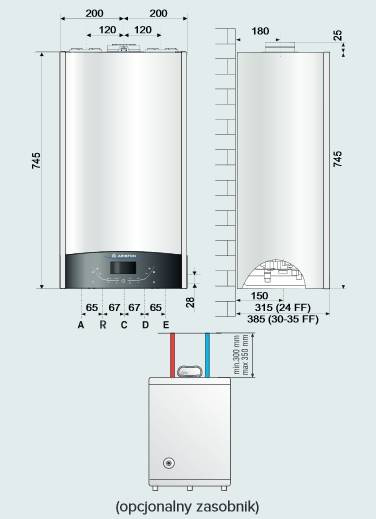 Kondensacyjny kocioł GENUS ONE SYSTEM NET 24