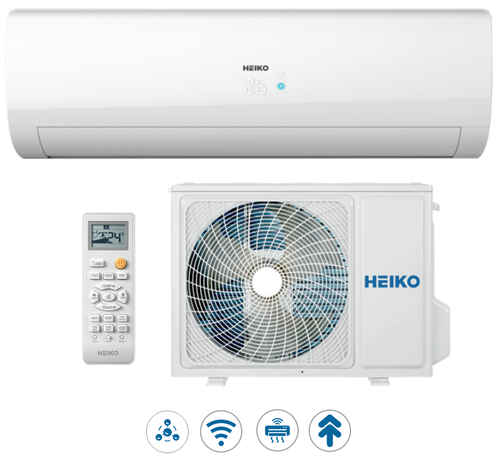 Wandklimagerät HEIKO ARIA 3,5 kW R32