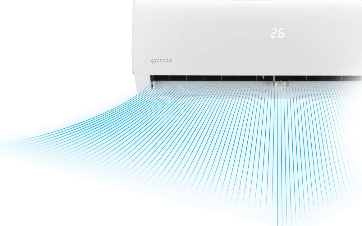 ROTENSO Ukura 2.6kW Wand-Klimagerät