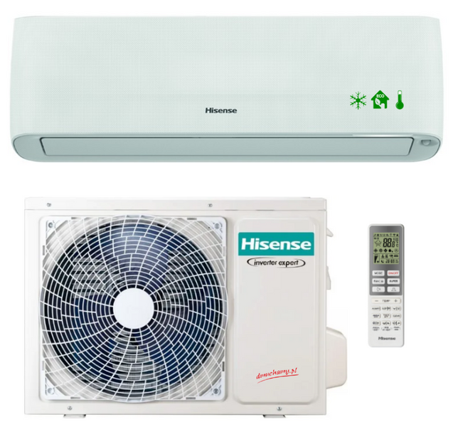 Wandklimagerät HISENSE Energy Nordic 3,5 kW - neu!