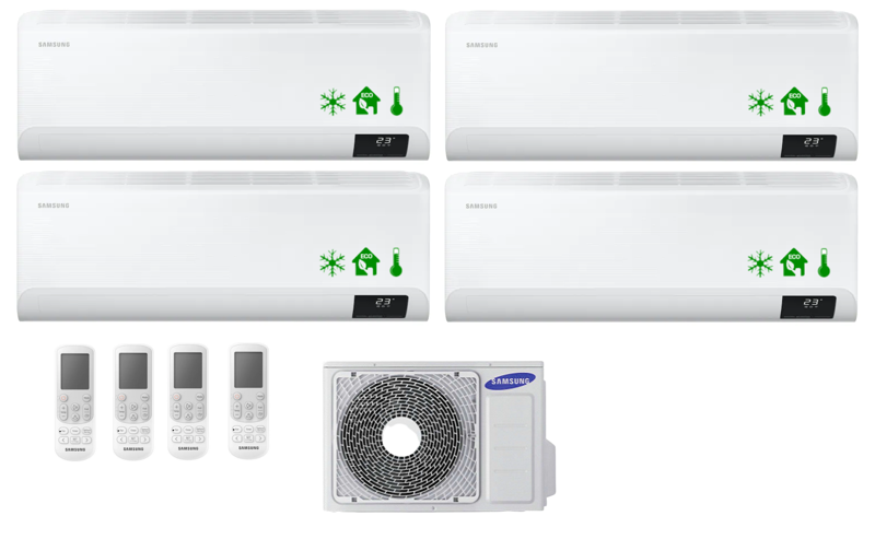 Multi-systems  SAMSUNG Cebu 4x 2,0kW