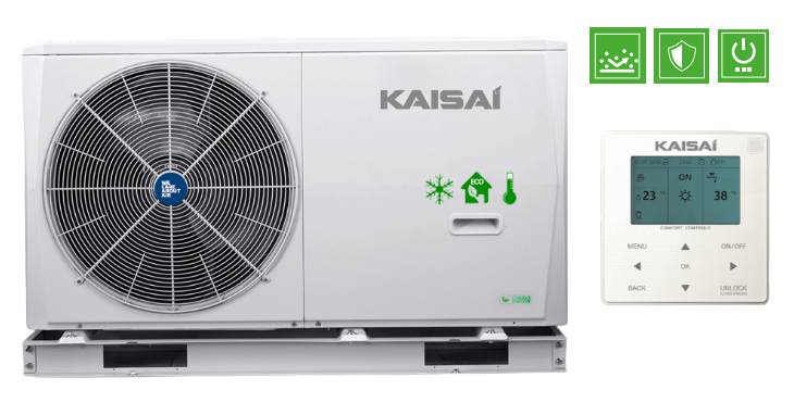 KAISAI Monoblock 6kW 1F Wärmepumpe