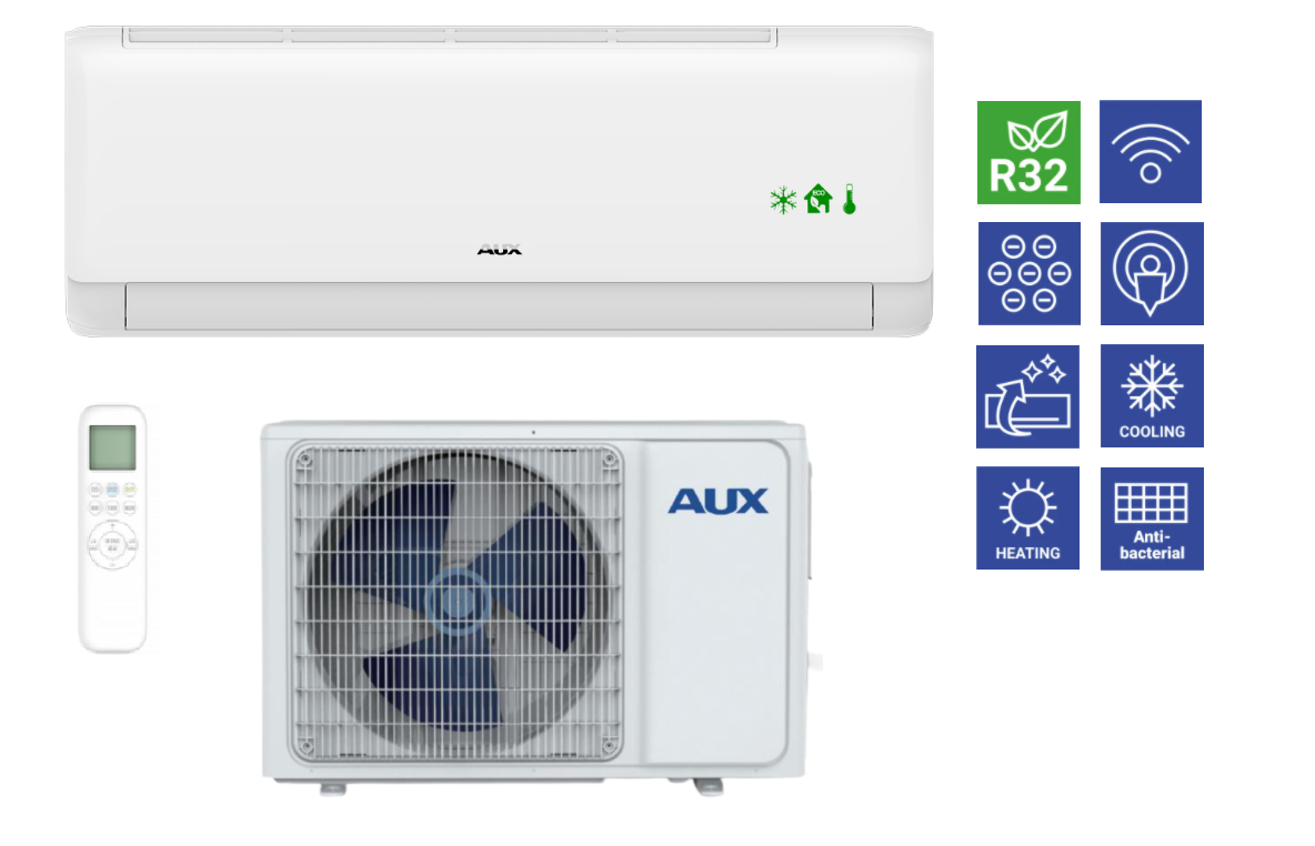 Wandklimagerät AUX Q-SMART 2,7kW