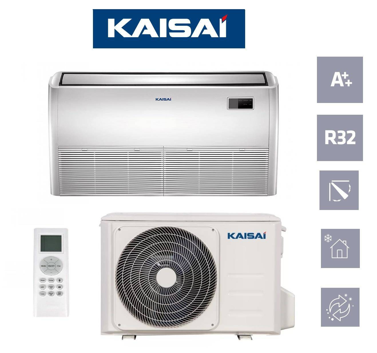 Kaisai Klimaanlage Boden und Decke KUE 14,1 kW