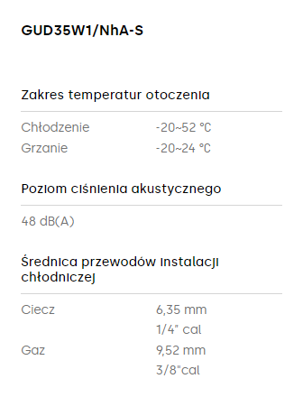 Klimatyzator przypodłogowo-sufitowy GREE 3,5kW