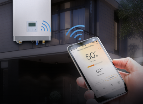 KAISAI Split 12kW heat pump with a 3F DHW tank
