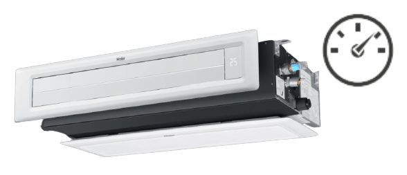 Haier Slim DUCT Duct Air Conditioner with low pressure of 7,1 kW