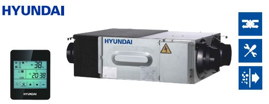 HYUNDAI HRS-400 cross-flow recuperator