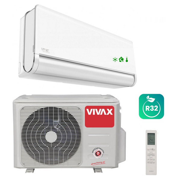 Wandklimagerät Vivax H+ Design 3,5kW ACP-12CH35AEHI+ R32