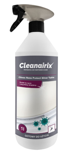 Cleanairix Cleanser Clinex Nano Protect Silber Tabelle 1L