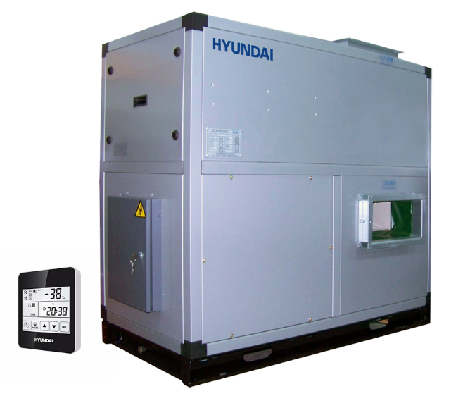 Floor recuperator with a cross-flow exchanger HYUNDAI HRS-2500FS