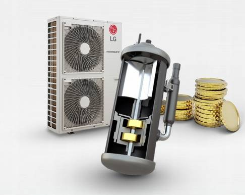 LG Split 9.0 kW HU091MR/ HN0916M Therma V 1-F