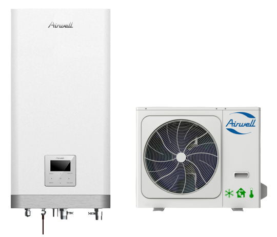 AIRWELL WELLEA SPLIT 8kW 1F Wärmepumpe