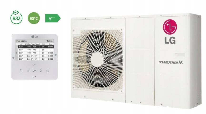 POMPA CIEPŁA LG Monobloc 7 kW HM071M Therma V 1-F