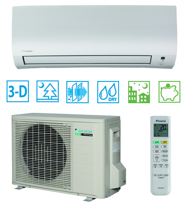 Wall air conditioner  DAIKIN COMFORA 6,0kW