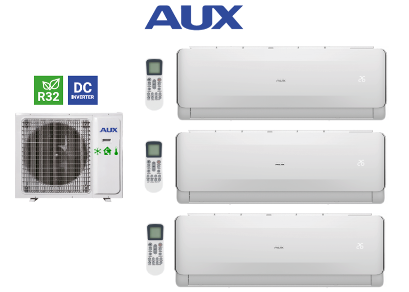 Mulit-systeme AUX FREEDOM 2,5kW+ 3,5kW+ 5,2kW