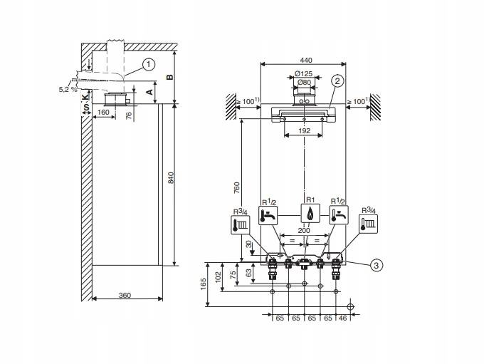 Buderus Logamax plus GB172i-24H 1f