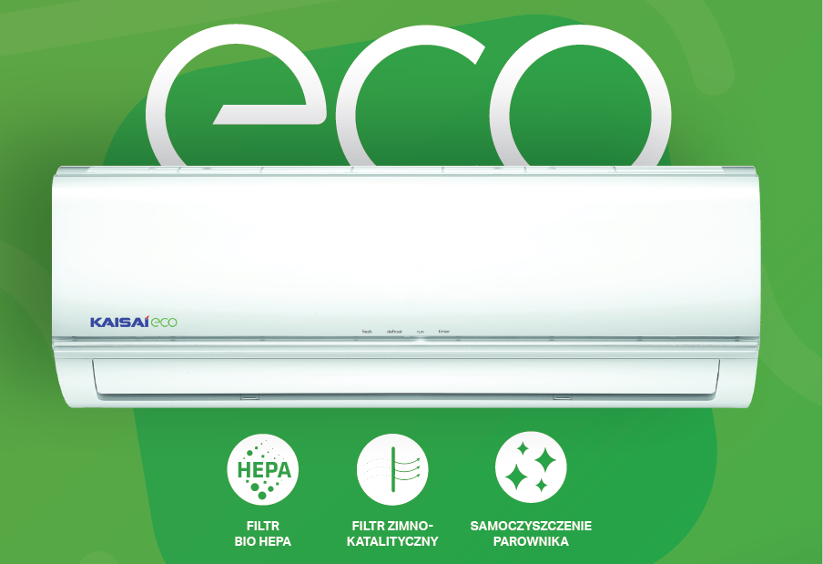Wall air conditioner KAISAI ECO KEX 5,3kW