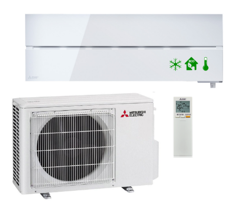 Air conditioner  MITSUBISHI Pearl White Diamond 2,5kW