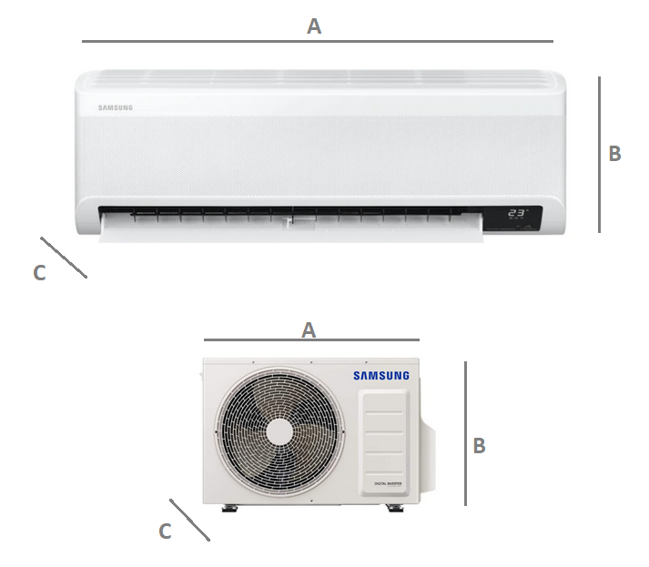 Klimatyzator ścienny SAMSUNG Wind-Free Elite 3,5kW