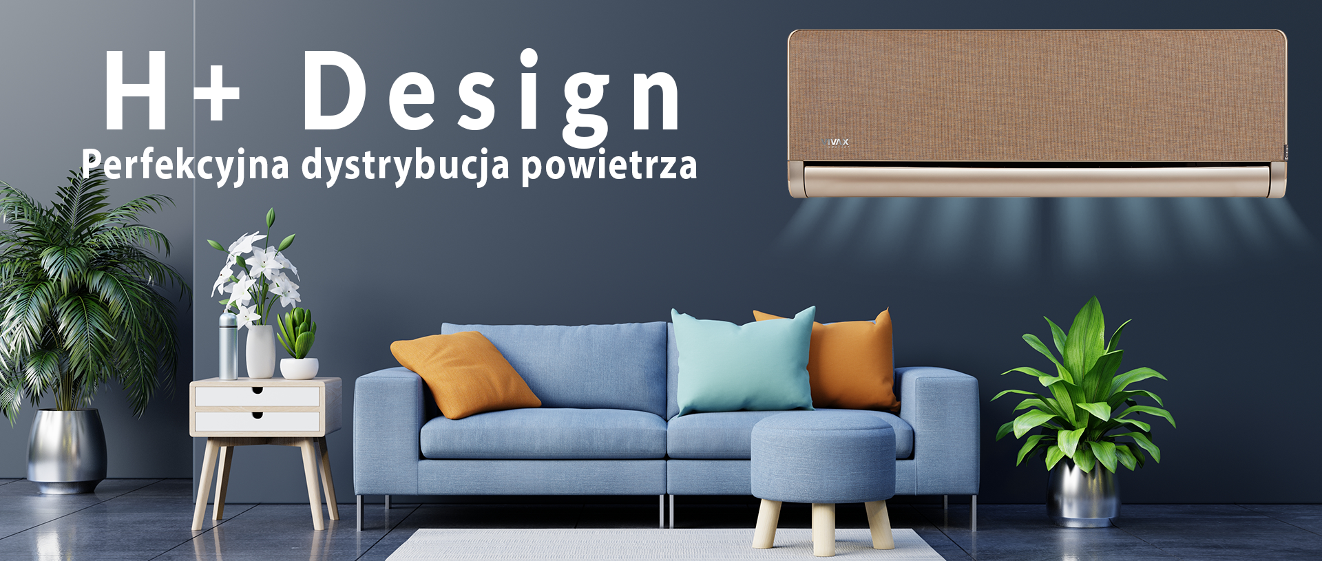 Wandklimagerät Vivax H+ Design 3,5kW ACP-12CH35AEHI+ R32