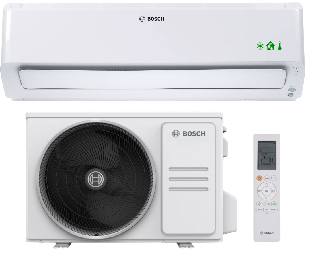 BOSCH Climate Class 8000i 3,5 kW Wandklimagerät, weiß