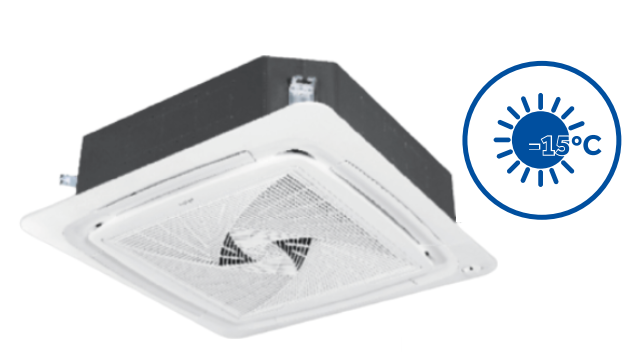 Haier Cassette Cassette air conditioner with a circumferential air flow of 12,1 kW