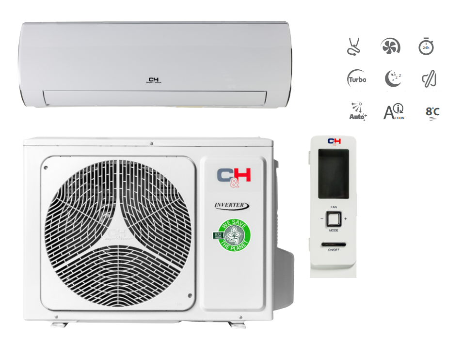 Wall air conditioner COOPER & HUNTER DAYTONA 5.2kW white