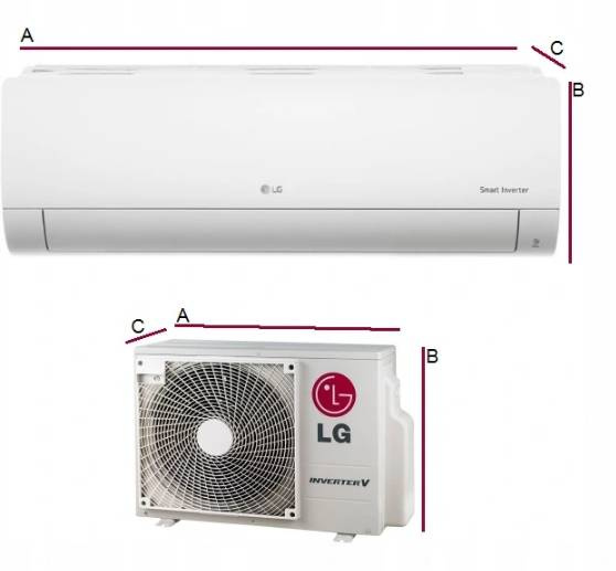 Wall air conditioning LG STANDARD 2 5,0 kW WI-FI