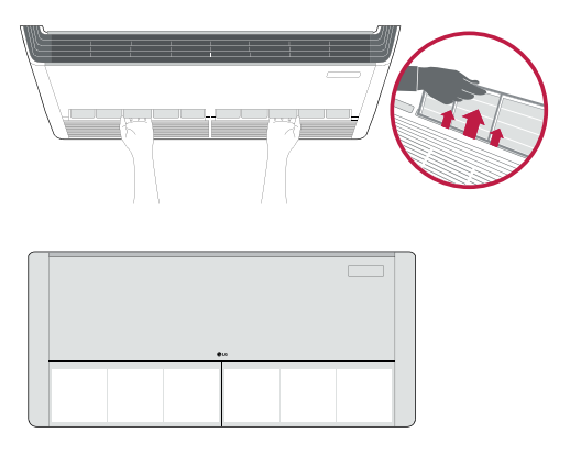  Ceiling air conditioner LG Standard Inverter 13,4 kW