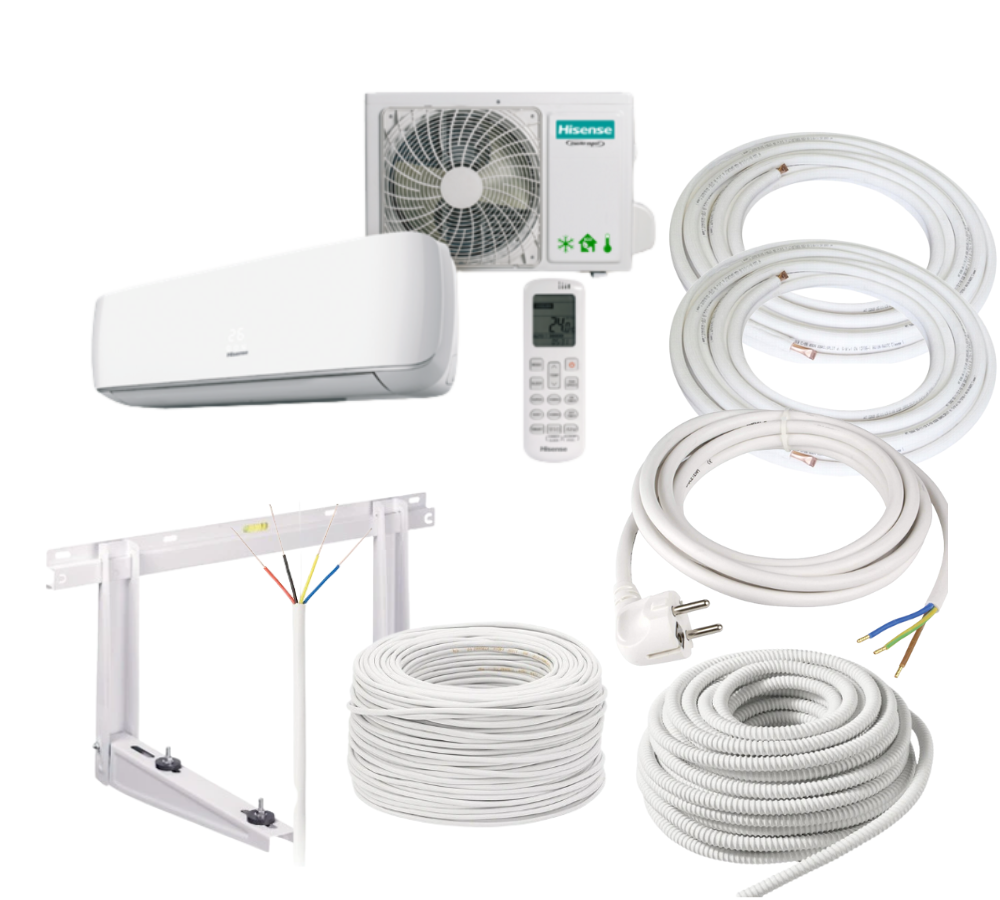 Wandmontierte Klimaanlage Hisense Mini Apple Pie 5,0kW neu