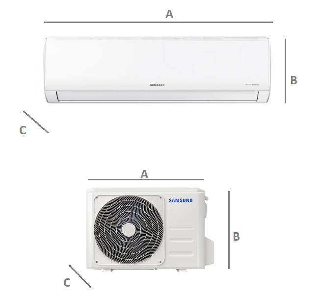 Wall air conditioner SAMSUNG AR35 5,3kW