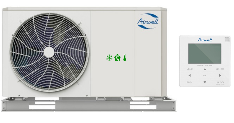 AIRWELL WELLEA MONOBLOCK 6kW 1F heat pump