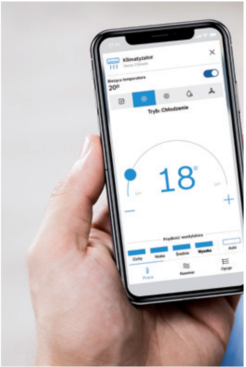 BOSCH Climate 6000i 7,0 kW R32 Wandklimagerät + Wi-Fi-Modul