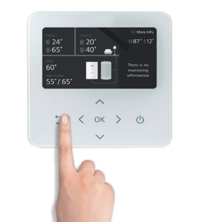 LG Hydrosplit Wärmepumpe HU161MRB/HN1600MC.NK1 16kW 1F