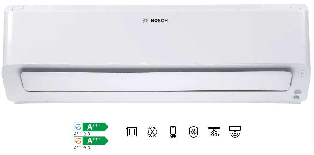 BOSCH Climate Class 8000i 3,5 kW Wandklimagerät, weiß
